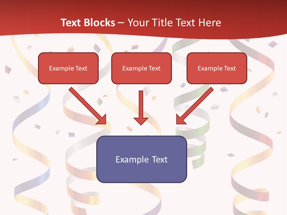 Party Streamers PowerPoint Template