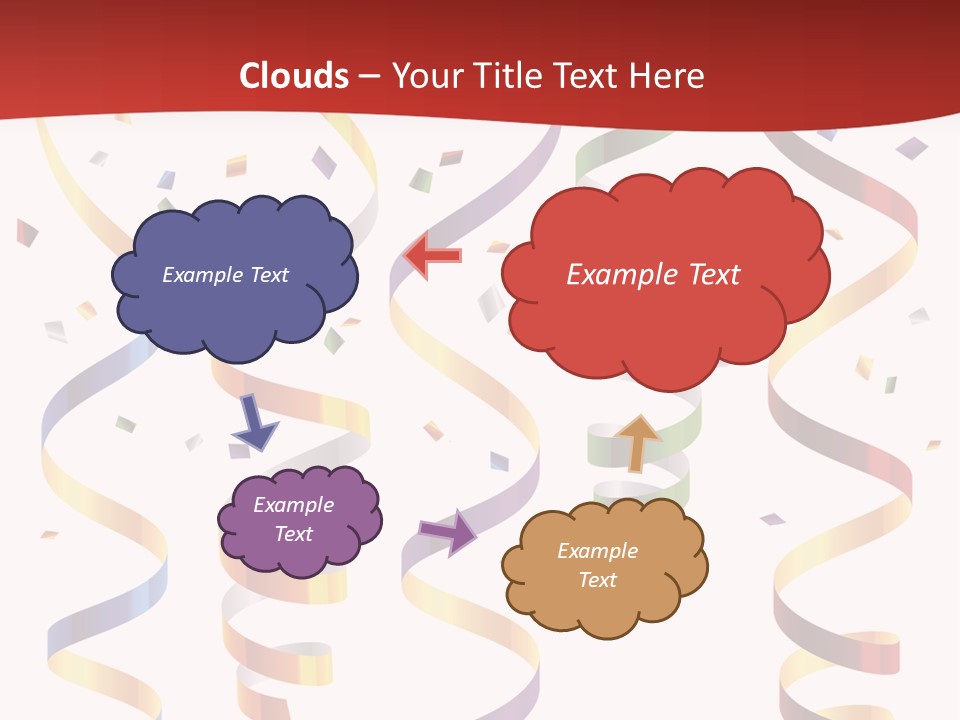 Party Streamers PowerPoint Template