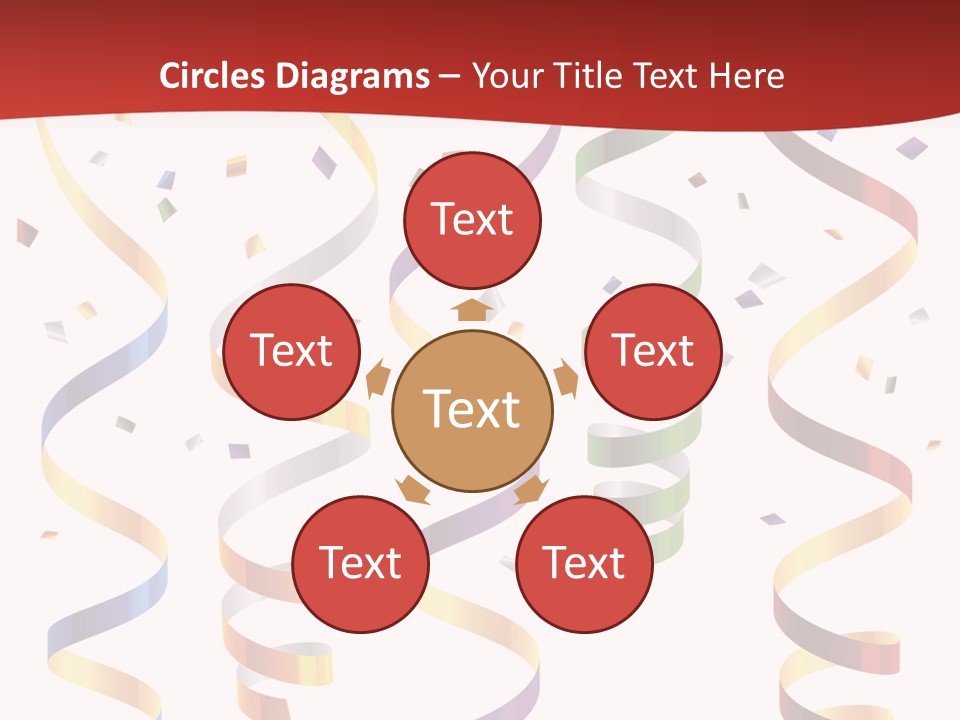 Party Streamers PowerPoint Template