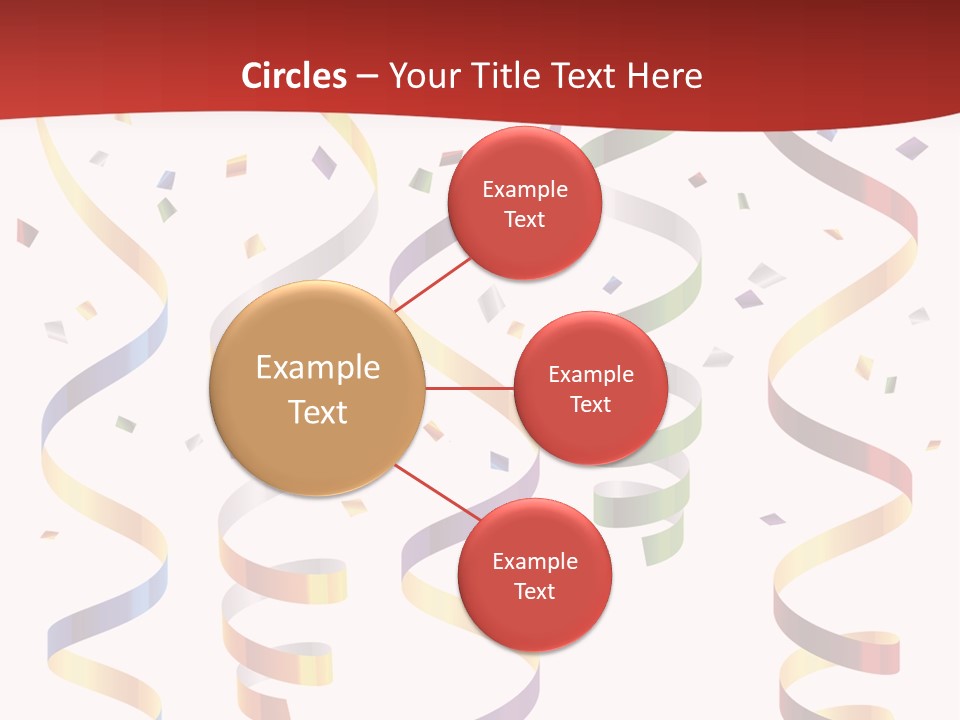 Party Streamers PowerPoint Template