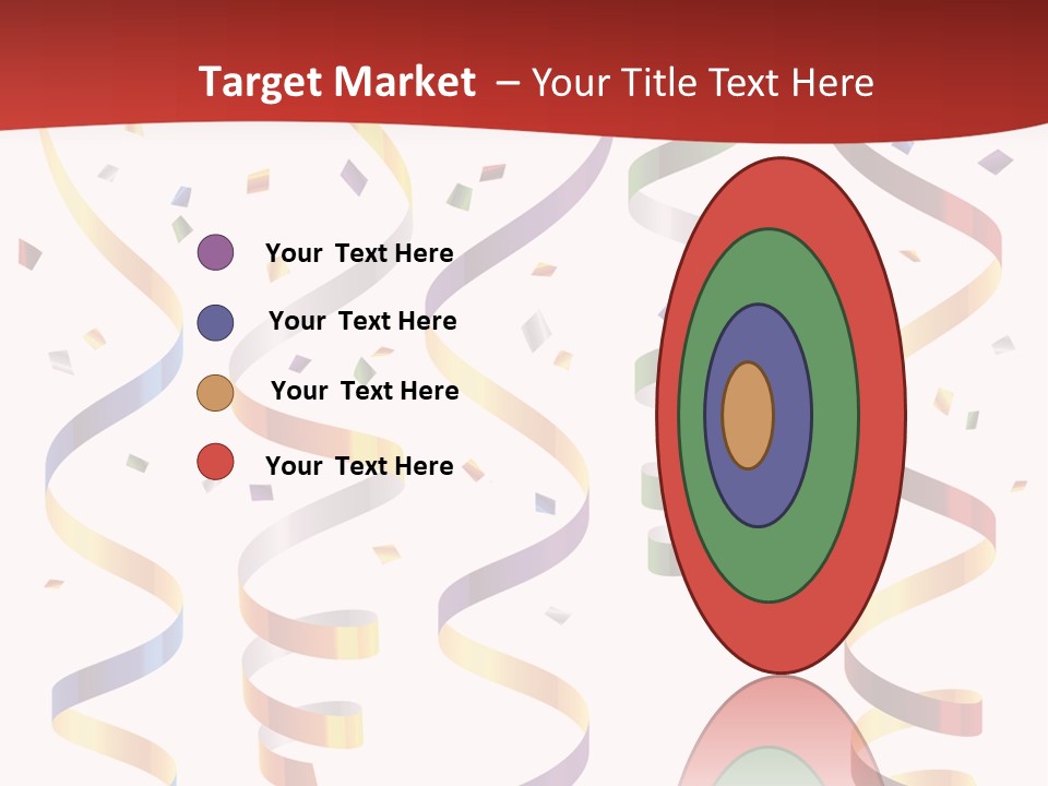 Party Streamers PowerPoint Template