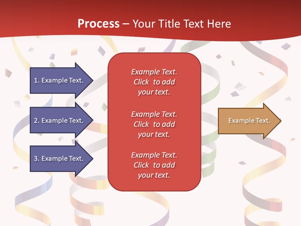 Party Streamers PowerPoint Template
