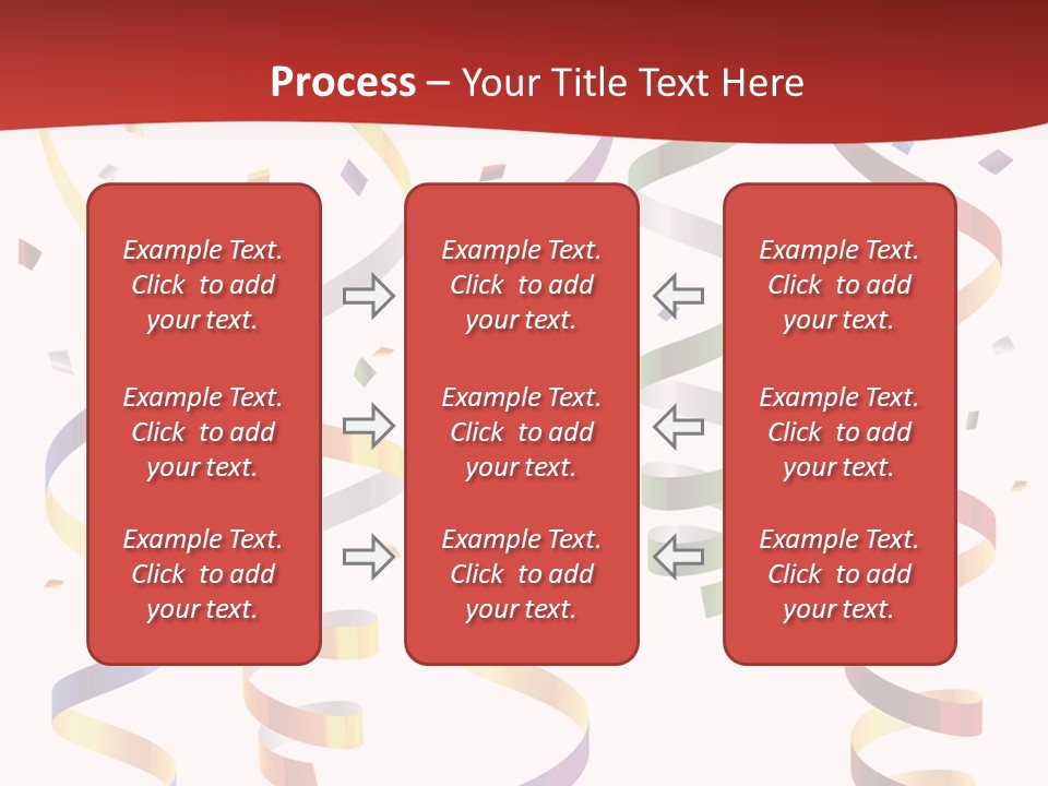 Party Streamers PowerPoint Template