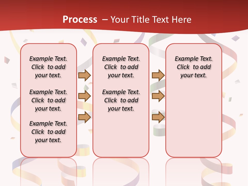 Party Streamers PowerPoint Template
