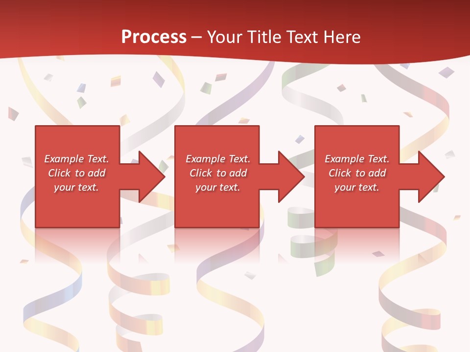 Party Streamers PowerPoint Template