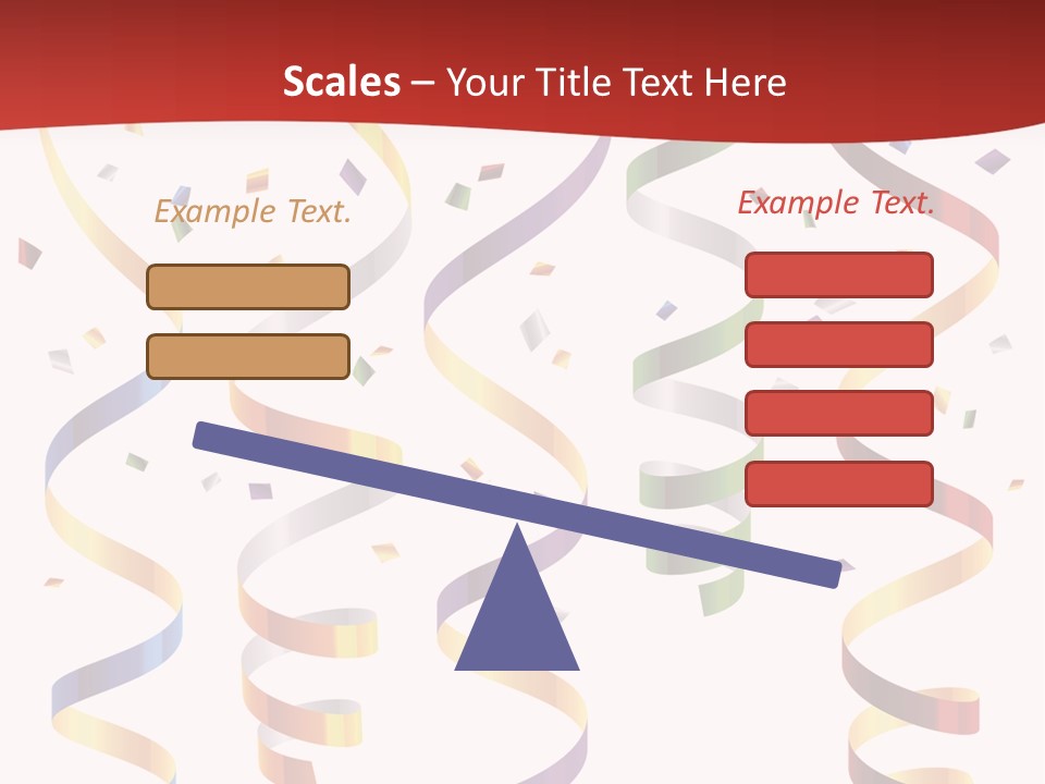 Party Streamers PowerPoint Template