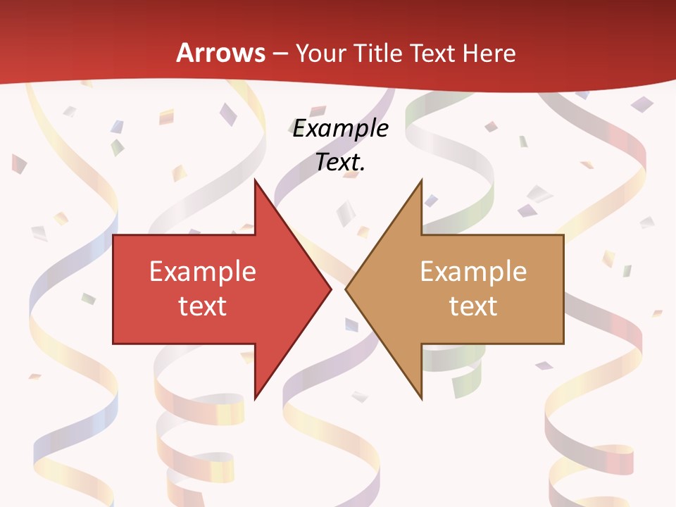 Party Streamers PowerPoint Template