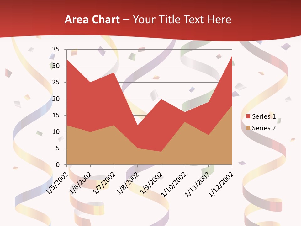 Party Streamers PowerPoint Template