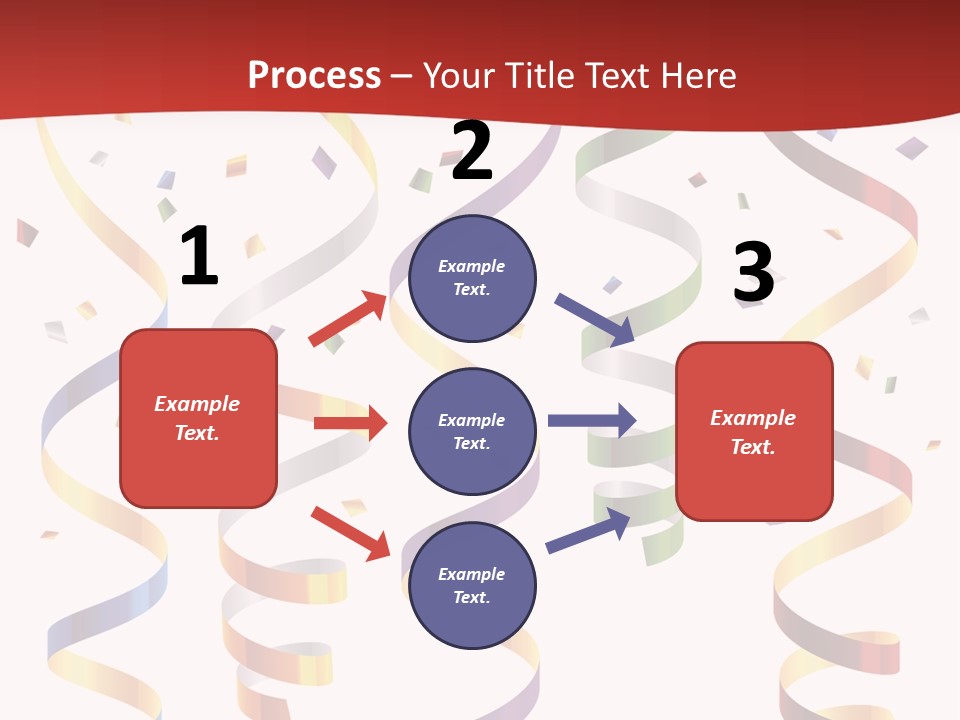 Party Streamers PowerPoint Template