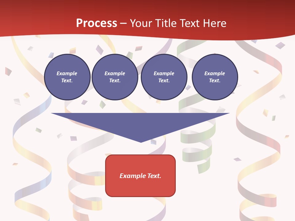 Party Streamers PowerPoint Template