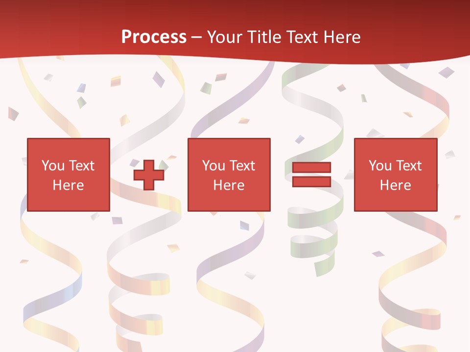 Party Streamers PowerPoint Template