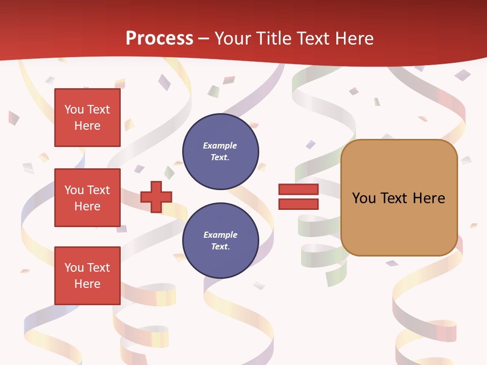Party Streamers PowerPoint Template