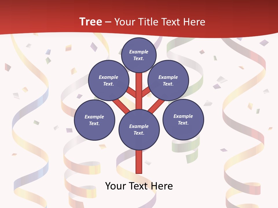 Party Streamers PowerPoint Template