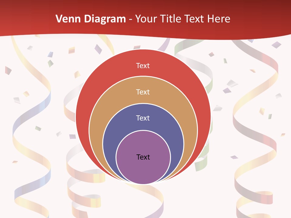 Party Streamers PowerPoint Template