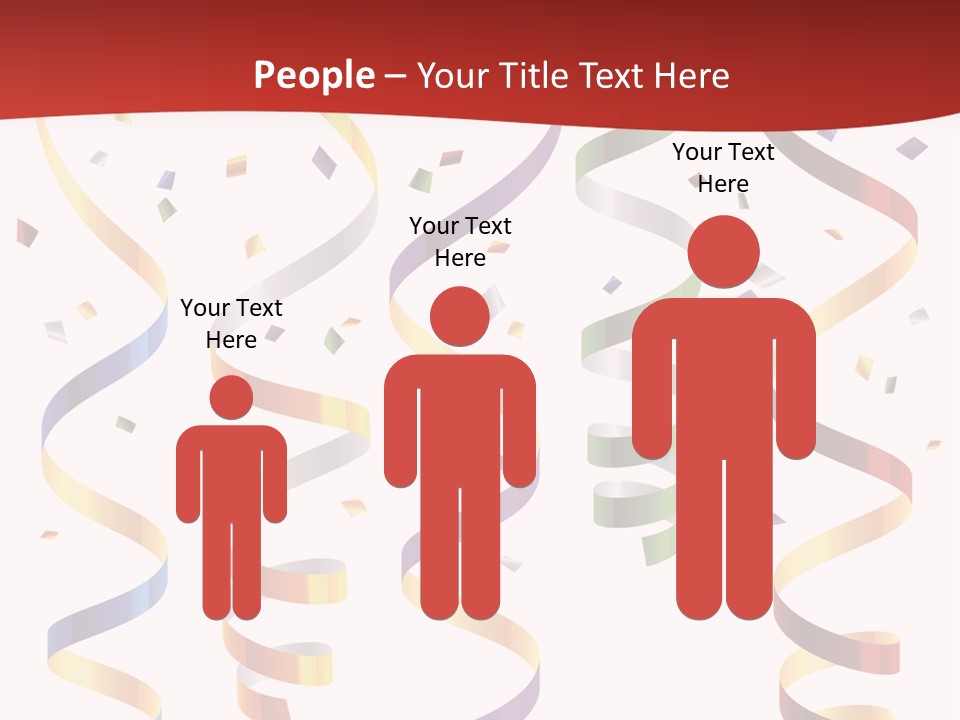 Party Streamers PowerPoint Template