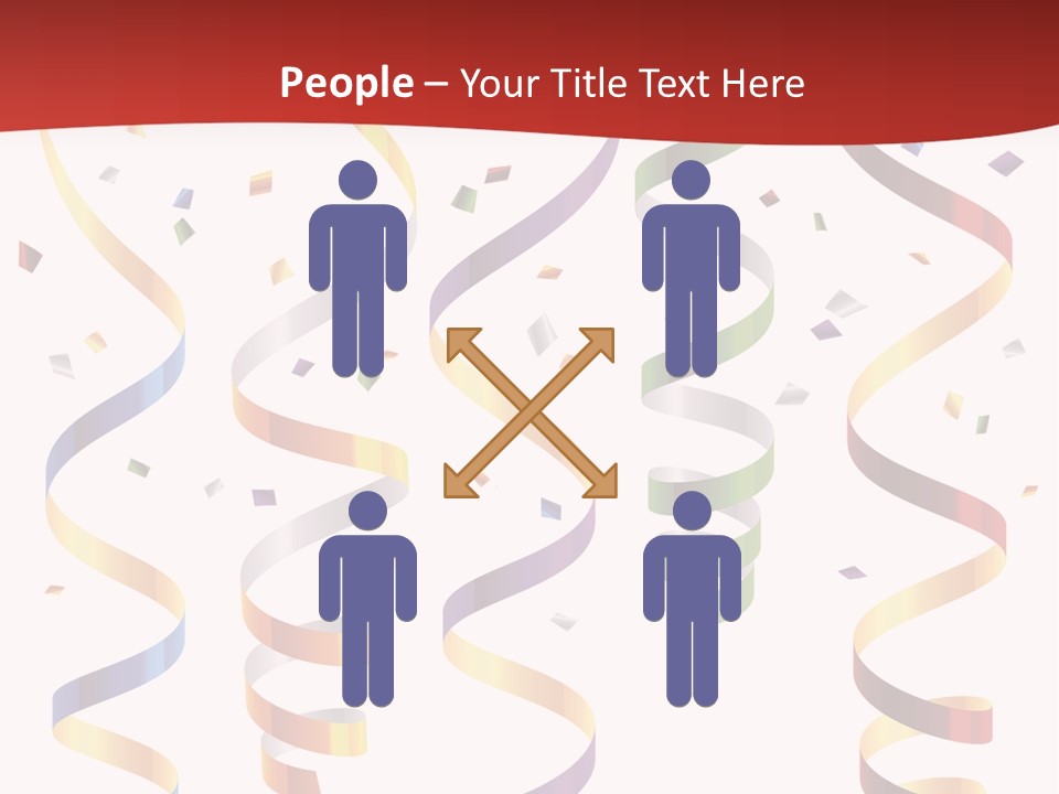 Party Streamers PowerPoint Template