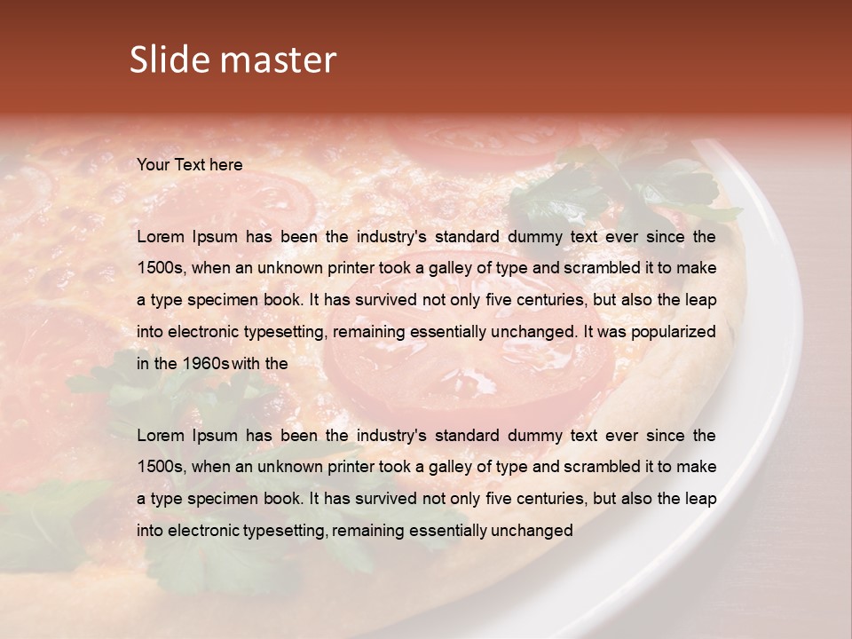 Pizza PowerPoint Template