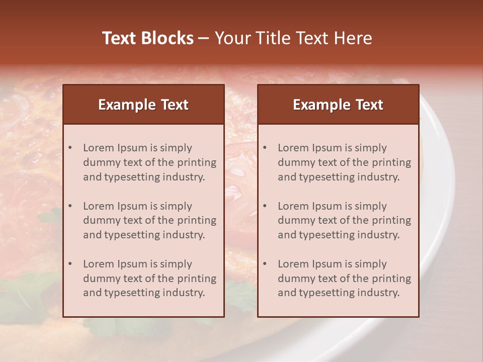 Pizza PowerPoint Template