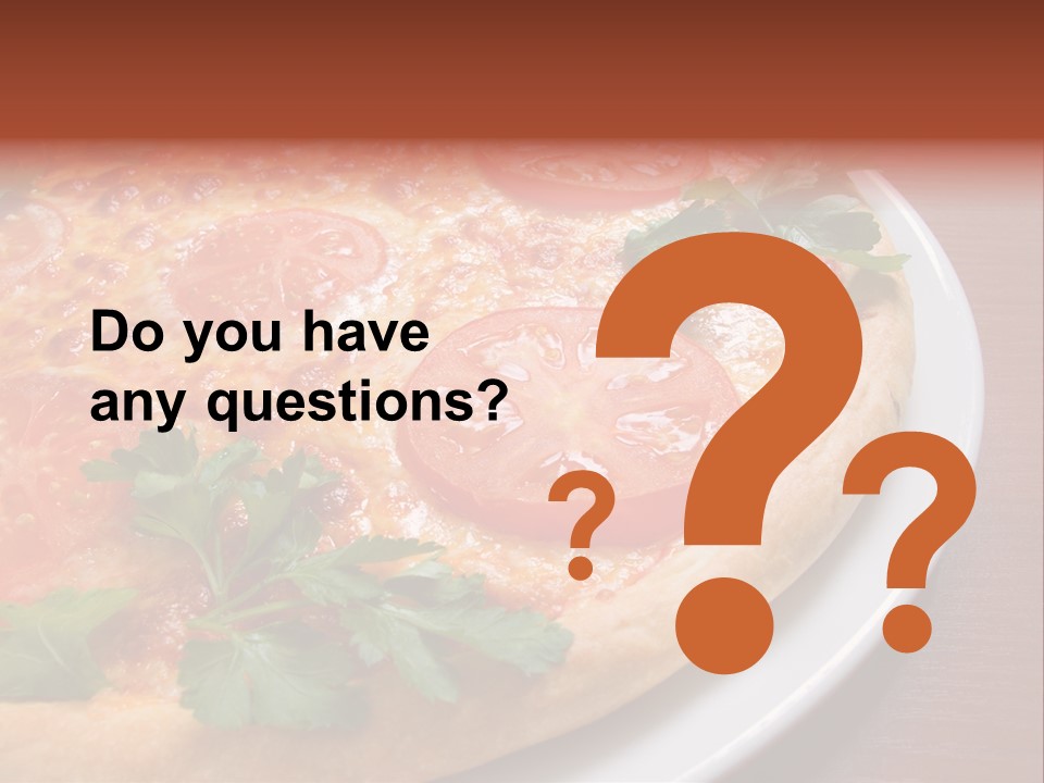 Pizza PowerPoint Template