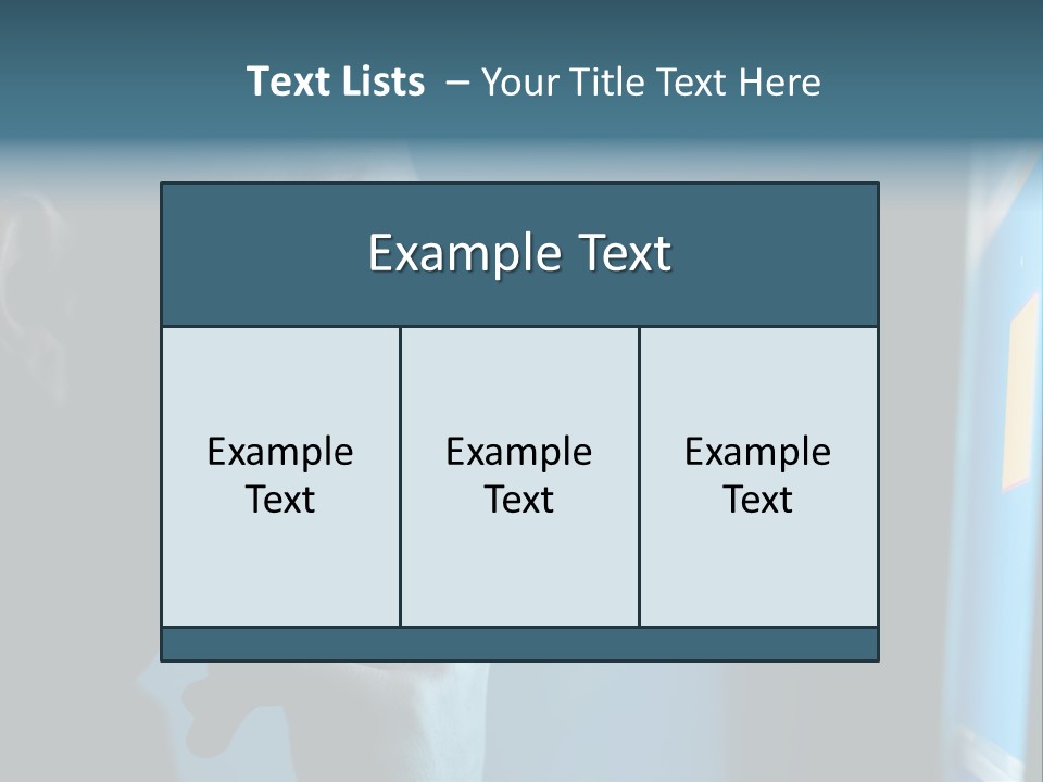 Man Working At Night PowerPoint Template