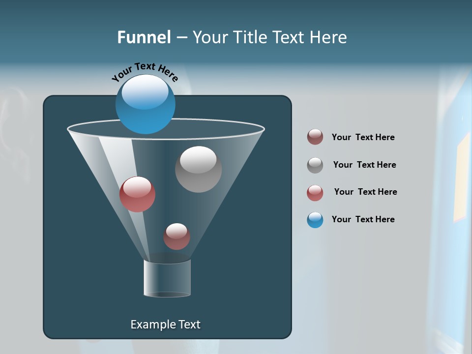 Man Working At Night PowerPoint Template