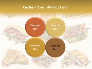Baguette Sandwich PowerPoint Template