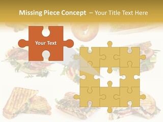 Baguette Sandwich PowerPoint Template