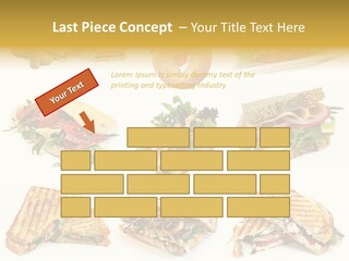 Baguette Sandwich PowerPoint Template