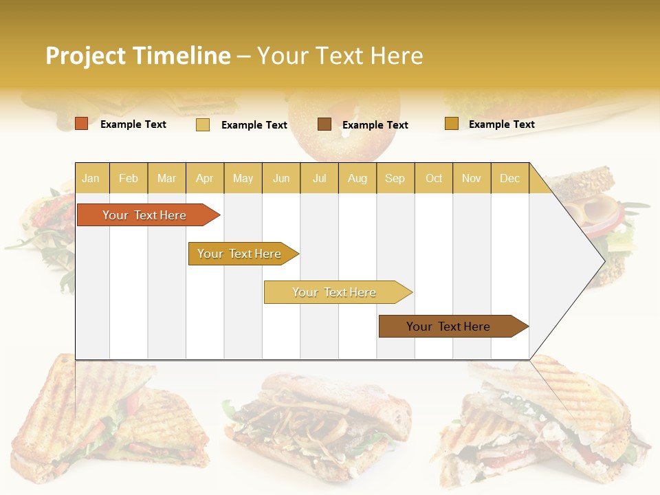 Baguette Sandwich PowerPoint Template