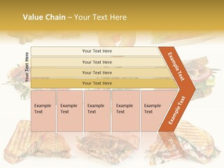 Baguette Sandwich PowerPoint Template