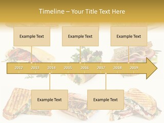 Baguette Sandwich PowerPoint Template