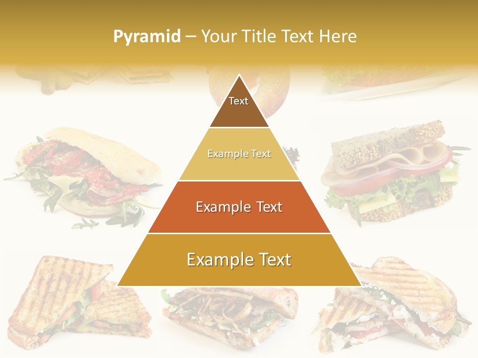 Baguette Sandwich PowerPoint Template