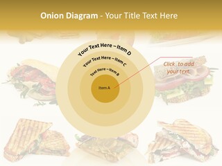 Baguette Sandwich PowerPoint Template