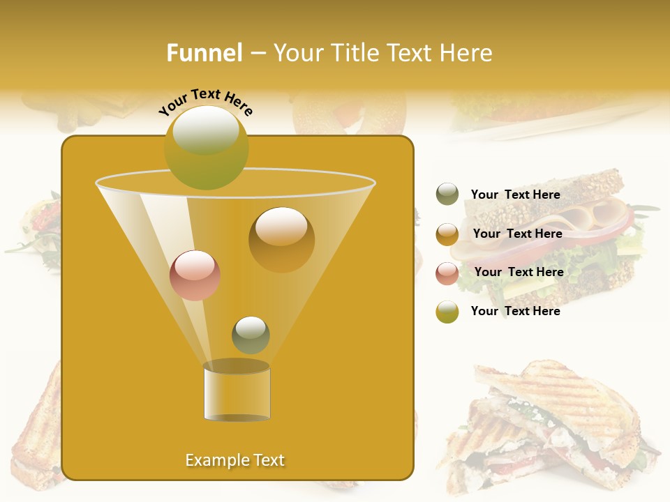 Baguette Sandwich PowerPoint Template