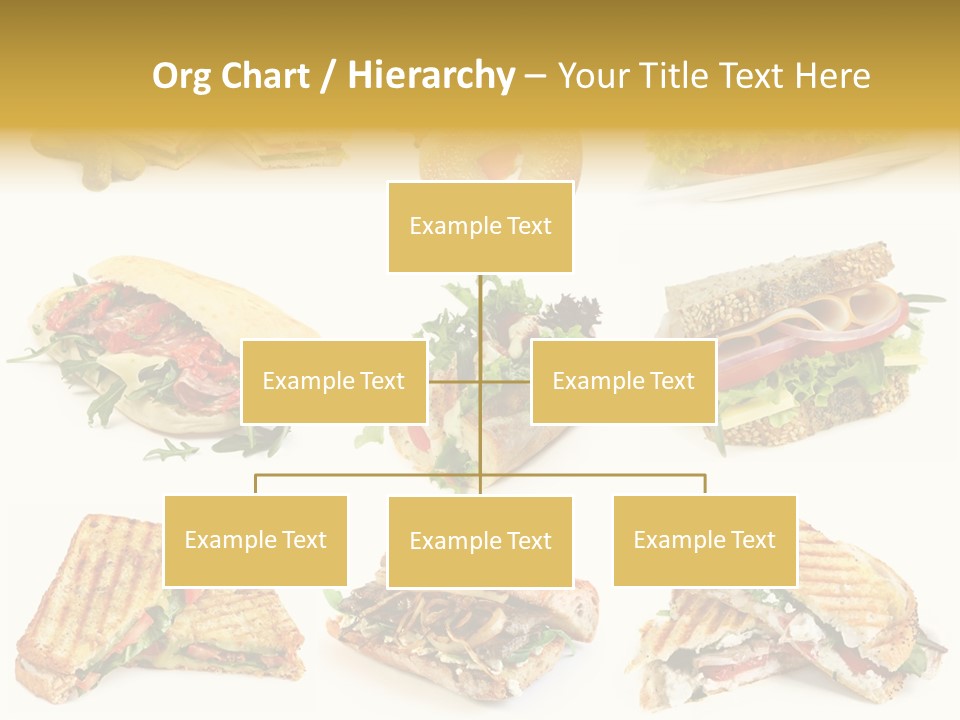 Baguette Sandwich PowerPoint Template