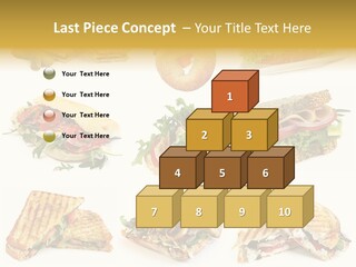 Baguette Sandwich PowerPoint Template