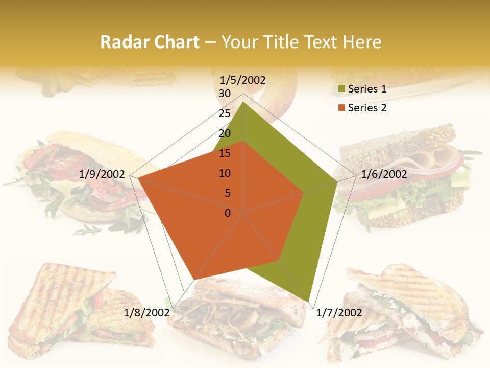 Baguette Sandwich PowerPoint Template