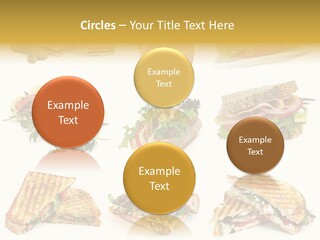 Baguette Sandwich PowerPoint Template