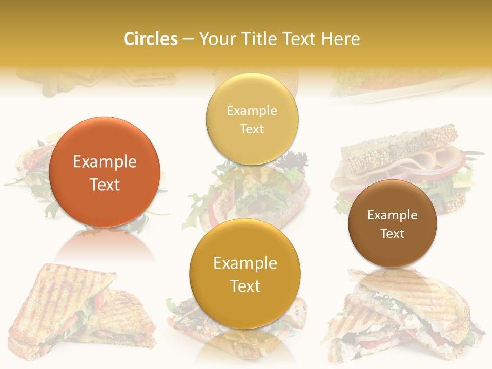 Baguette Sandwich PowerPoint Template