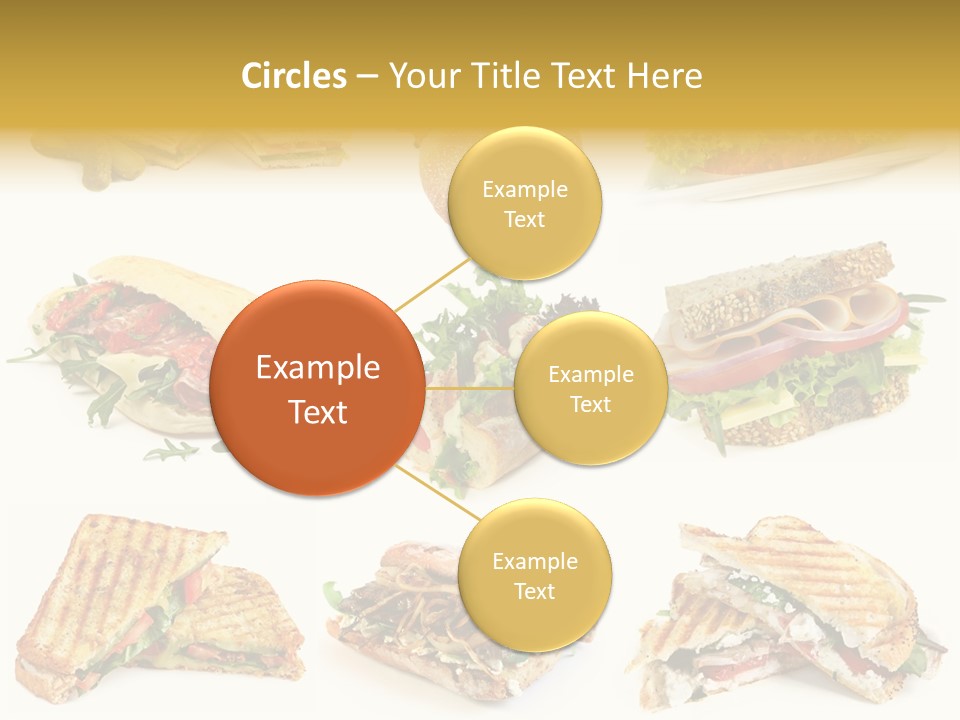 Baguette Sandwich PowerPoint Template