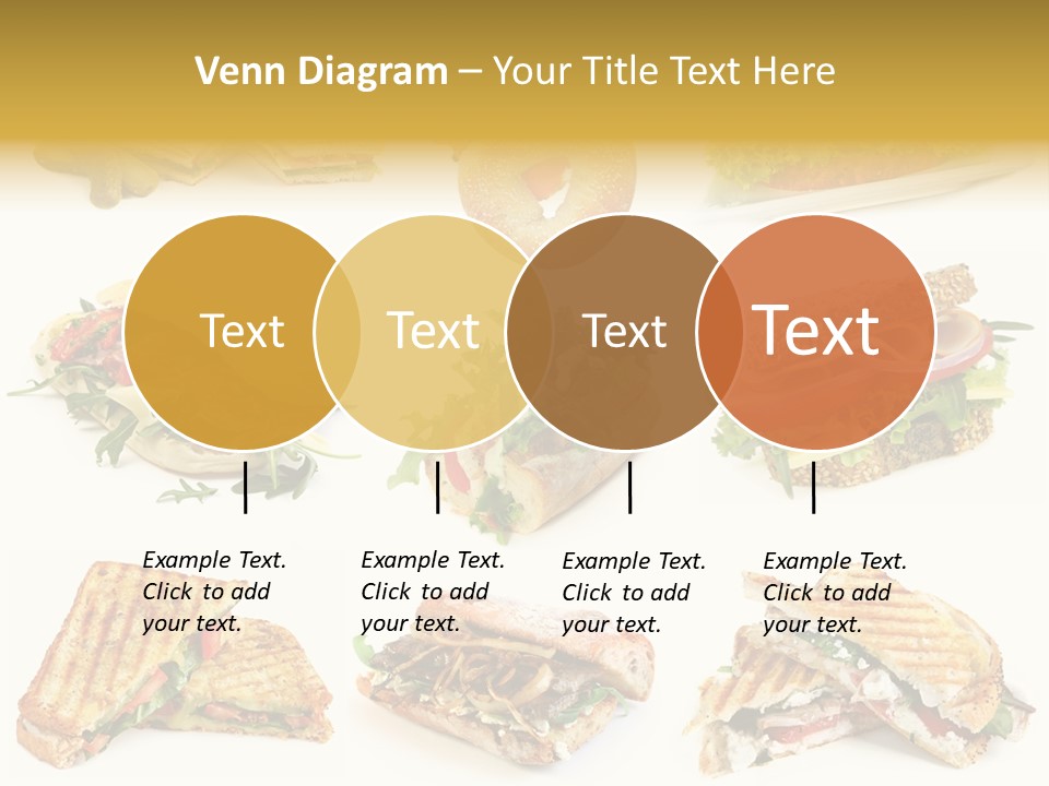 Baguette Sandwich PowerPoint Template