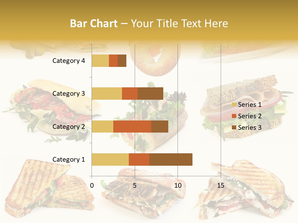 Baguette Sandwich PowerPoint Template