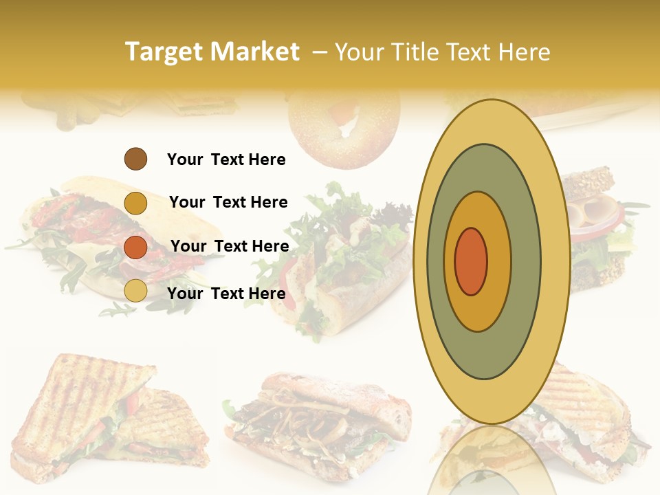 Baguette Sandwich PowerPoint Template