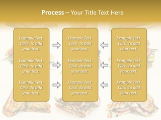 Baguette Sandwich PowerPoint Template