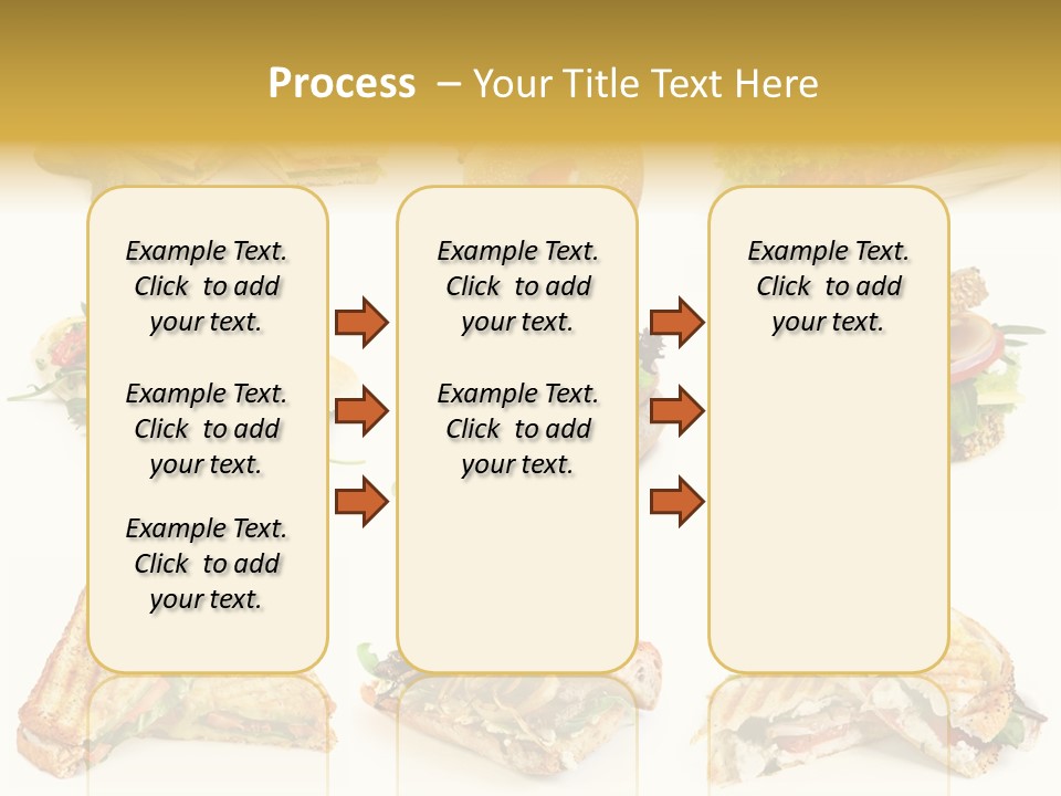 Baguette Sandwich PowerPoint Template