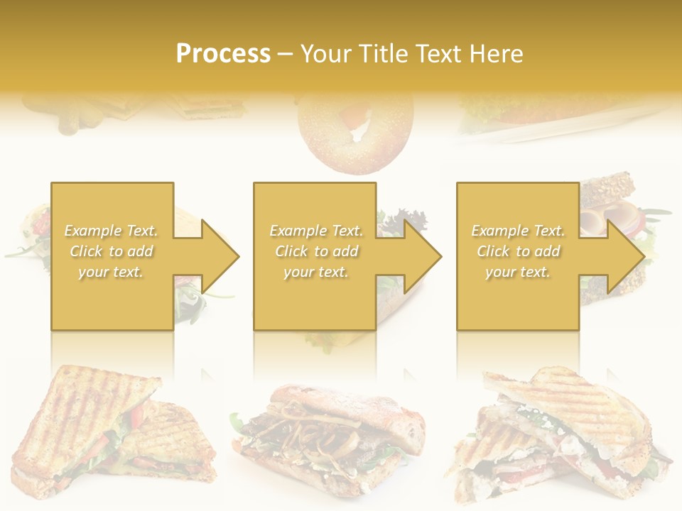 Baguette Sandwich PowerPoint Template