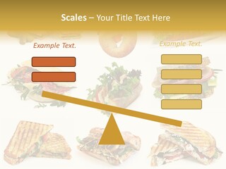 Baguette Sandwich PowerPoint Template