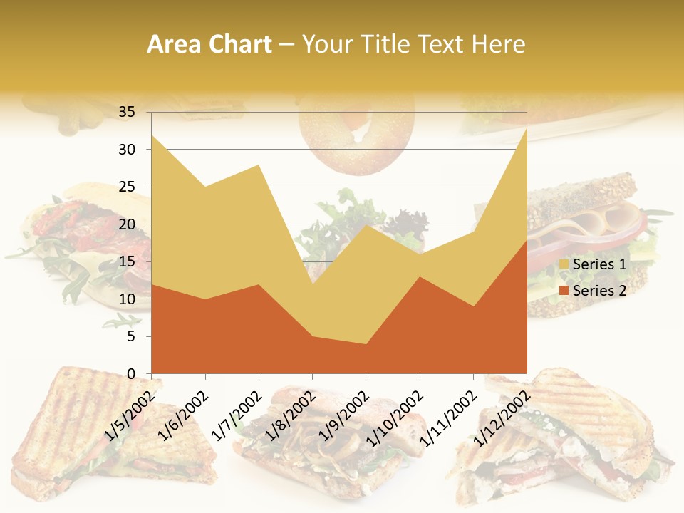 Baguette Sandwich PowerPoint Template