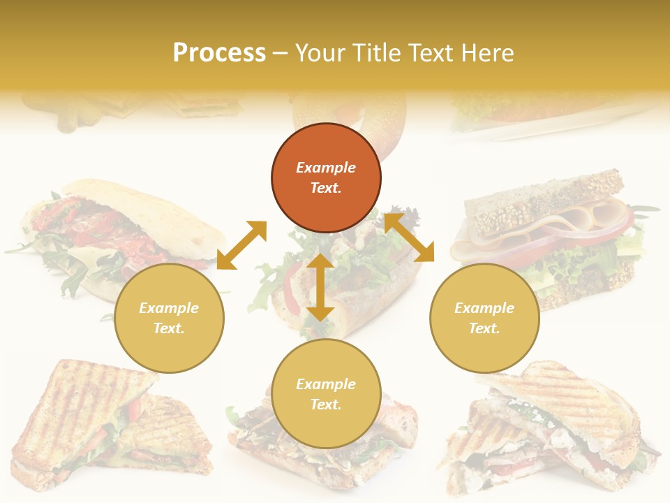Baguette Sandwich PowerPoint Template