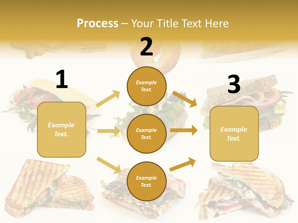 Baguette Sandwich PowerPoint Template